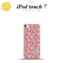 iPod touch 第7世代 ケース 第6世代 ソフトケース つばき ピンク +アルファベット nk-ipod7-tp1704i