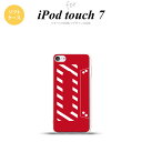 iPod touch 第7世代 ケース 第6世代 ソフトケース カセットテープ 赤 nk-ipod7-tp188