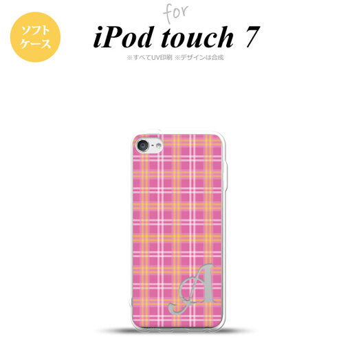 iPod touch 第7世代 ケース 第6世代 ソフトケース チェック B ピンク +アルファベット nk-ipod7-tp434i iPod touch 第7世代 ケース 第6世代 ソフトケース チェック B ピンク +アルファベット nk-ipod7-tp434i