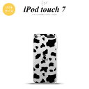 iPod touch 第7世代 ケース 第6世代 ソフトケース ダルメシアン 牛 クリア nk-ipod7-tp479