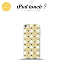 iPod touch 第7世代 ケース 第6世代 ソフトケース トランプ クラブ ベージュ 白 nk-ipod7-tp535
