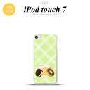 iPod touch 第7世代 ケース 第6世代 ソフトケース スイーツ ドーナツ 緑 nk-ipod7-tp662