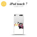 iPod touch 第7世代 ケース 第6世代 ソフトケース くまモン 冬 白 nk-ipod7-tpkm05