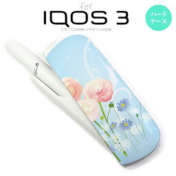 iQOS3 アイコス3 iqos3 ケース カバー ハードケース 花柄・ミックス（C） 青 nk-iqos3-281[アイコス,アイコスケース,アイコスカバー,ケース,カバー,ジャケット]