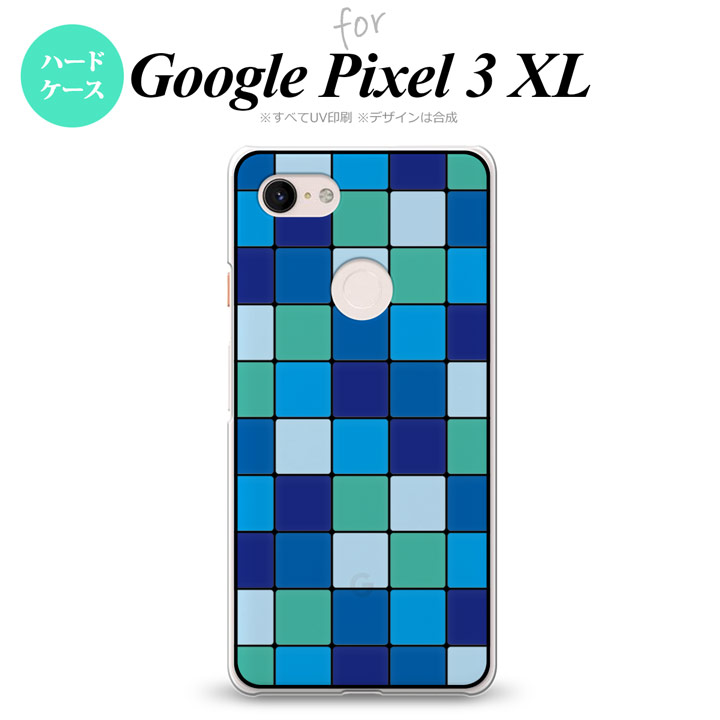 Google Pixel 3 XL ピクセル 3 XL 専用 スマホケース カバー ハードケース スクエア ブルー nk-px3x-sg09[スマホ,スマホケース,スマホカバー,ケース,カバー,ジャケット]