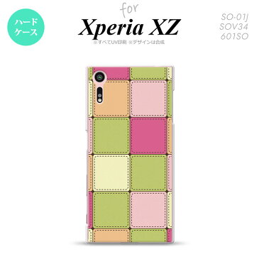 【SOV34】【スマホケース/スマホカバー】【エクスペリア XZ】SOV34 スマホケース XPERIA XZ SOV34 カバー エクスペリア XZ パッチワーク風 ミックスF nk-sov34-1676【メール便送料無料】