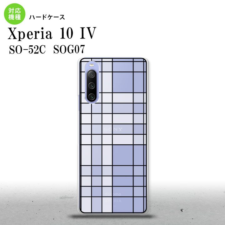 SO-52C SOG07 Xperia 10IV wʃP[X Jo[ XehOX  `FbN zCg XehOX 킢  nk-xp104-sg46