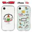 トムとジェリー Tom and Jerry iPhone 16e クリスタルクリア スマホケーストム ジェリー タフィー iPhoneケース iphone iPhone16e アイフォン アイフォン16e インナーシート ソフトケース スマホ クリアケース ケース クリア キャラクター キャラ かわいい 送料無料