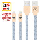 ミッフィー Lightning 同期ケーブル 充電ケーブル MF-387C ミッフィー＆ボリスiPhone iPhoneケーブル iPad iPadケーブル iPod iPodケーブル Lightningケーブル リバーシブル データ転送 充電 同期 フラットケーブル かわいい おしゃれ キャラクター 送料無料