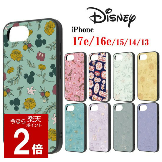 【今だけP2倍】 ディズニー Disney iPhone 17e 16e 15 14 13 maru 耐衝撃 スマホケースミッキー ミニー ドナルド アリエル ベル ジャスミン ラプンツェル iPhoneケース iphone iPhone17e iPhone16e iPhone15 アイフォン クリアケース スマホ ケース キャラクター