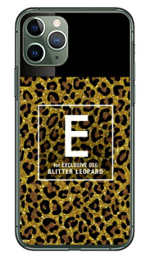 【送料無料】 Cf LTD ヒョウ柄 ネイルボトル イニシャル E ブラウン (クリア) / for iPhone 11 Pro/Apple 【Coverfull】【ハードケース】アップル iphone11 pro iphone11 pro ケース iphone11 pro カバー アイフォーン11プロ ケース アイフォーン11プロ カバー
