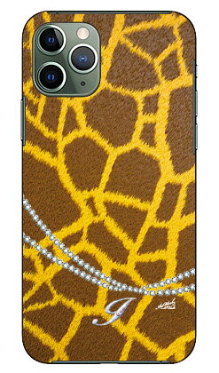 キリン柄イニシャル-I design by ARTWORK iPhone 11 Pro Apple Coverfull 受注生産 スマホケース ハードケース アップル iphone11 pro iphone11 pro ケース iphone11 pro カバー アイフォーン11プロ ケース アイフォーン11プロ カバー 送料無料