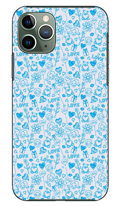 樂天商城 - Lovekiss ブルー produced by COLOR STAGE iPhone 11 Pro Apple Coverfull 受注生産 スマホケース ハードケース アップル iphone11 pro iphone11 pro ケース iphone11 pro カバー アイフォーン11プロ ケース アイフォーン11プロ カバー 送料無料