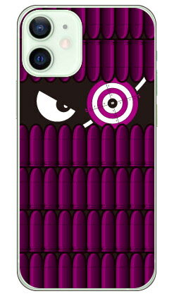 樂天商城 - スナイパーくん パープル （クリア） iPhone 12 mini Apple YESNO 受注生産 スマホケース ハードケース アップル iphone12 mini iphone12 mini ケース iphone12 mini カバー アイフォーン12ミニ ケース アイフォーン12ミニ カバー 送料無料