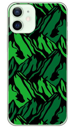 マウンテン グリーン （ソフトTPUクリア） iPhone 12 mini Apple YESNO 受注生産 スマホケース ソフトケース アップル iphone12 mini iphone12 mini ケース iphone12 mini カバー アイフォーン12ミニ ケース アイフォーン12ミニ カバー 送料無料