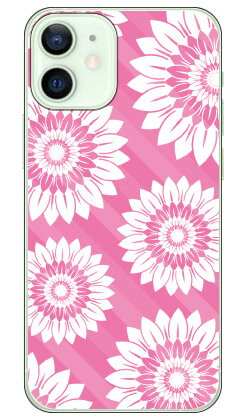 樂天商城 - フラワーストライプ ピンク （ソフトTPUクリア） iPhone 12 mini Apple YESNO スマホケース ソフトケース アップル iphone12 mini iphone12 mini ケース iphone12 mini カバー アイフォーン12ミニ ケース アイフォーン12ミニ カバー 送料無料