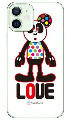 Love Panda i\tgTPUNAj design by Moisture iPhone 12 mini Apple SECOND SKIN \tgP[X iphone12mini P[X iphone12mini Jo[ ACtH[12~j P[X ACtH[12~j Jo[ ACtH 12 ~j 