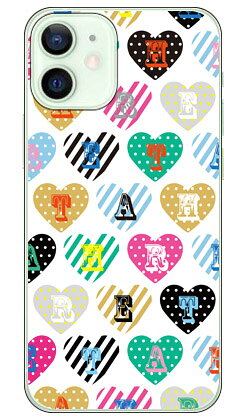 樂天商城 - カラフルハート ホワイト （クリア） iPhone 12 mini Apple Coverfull 受注生産 スマホケース ハードケース アップル iphone12 mini iphone12 mini ケース iphone12 mini カバー アイフォーン12ミニ ケース アイフォーン12ミニ カバー 送料無料