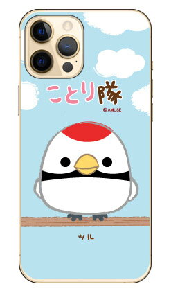 ことり隊シリーズ ツル （クリア） iPhone 12 Pro Max Apple スマホケース ハードケース iphone12promax ケース iphone12promax カバー アイフォーン12プロマックス ケース アイフォーン12プロマックス カバー アイフォン 12 送料無料