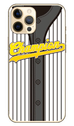 Cf LTD ベースボールユニフォーム ブラックストライプ×グレー （クリア） iPhone 12 Pro Max Apple Coverfull アップル iphone12 pro max iphone12 pro max ケース iphone12 pro max カバー アイフォーン12プロマックス ケース 送料無料