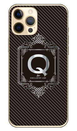 Cf LTD ラグジュアリーイニシャル Q シルバーグレー （クリア） iPhone 12 Pro Max Apple Coverfull アップル iphone12 pro max iphone12 pro max ケース iphone12 pro max カバー アイフォーン12プロマックス ケース アイフォーン12プロマックス 送料無料