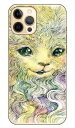 Rainbow Cat design by KYOTARO (クリア) iPhone 12 Pro Max Apple SECOND SKIN iphone12promax ケース iphone12promax カバー アイフォーン12プロマックス ケース アイフォーン12プロマックス カバー アイフォン 12 送料無料(2)