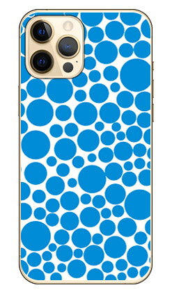 乐天商城 - バブルドット ホワイト×ブルー （クリア） iPhone 12 Pro Max Apple SECOND SKIN iphone12promax ケース iphone12promax カバー アイフォーン12プロマックス ケース アイフォーン12プロマックス カバー アイフォン 12 送料無料