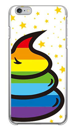 Cf LTD POO レインボー （クリア） iPhone 6 Plus Apple Coverfull ハードケース アップル iphone6 plus iphone6 plus ケース iphone6 plus カバー アイフォーン6プラス ケース アイフォーン6プラス カバー iphone 6 plus case 送料無料