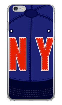 Cf LTD NY ブルー×ネイビー （クリア） iPhone 6 Plus Apple Cover