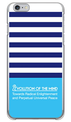 【送料無料】 Panel border ブルー×シアン （クリア） design by ROTM / for iPhone 6s Plus/Apple 【SECOND SKIN】iphone6splus ケース iphone6splus カバー iphone 6s plus ケース iphone 6s plus カバー アイフォン6sプラス ケース アイフォン6sプラス