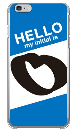 Rakuten - Cf LTD ハローイニシャル O ブルー （クリア） iPhone 6s Plus Apple Coverfull iphone6splus ケース iphone6splus カバー iphone 6s plus ケース iphone 6s plus カバー アイフォン6sプラス ケース アイフォン6sプラス カバー 送料無料