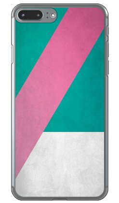 Cf LTD ダービーコレクション 競馬 騎手 勝負服 64 エメラルドグリーン・桃左襷・白袖 （クリア） iPhone 8 Plus 7 Plus Apple Coverfull アップル iphone8 plus iphone7 plus ケース カバー アイフォーン8プラス 送料無料