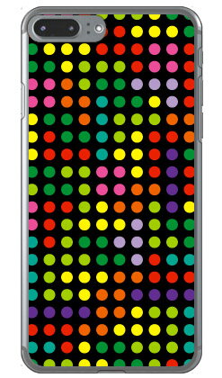樂天商城 - ドット ブラックマルチ （クリア） iPhone 8 Plus 7 Plus Apple YESNO アップル iphone8 plus iphone7 plus ケース カバー アイフォーン8プラス アイフォーン7プラス ケース アイフォーン8プラス アイフォーン7プラス 送料無料