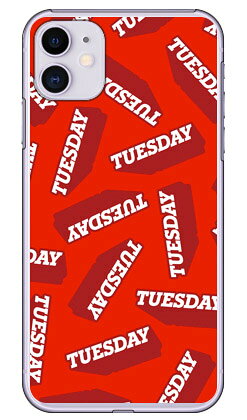 TUESDAY レッド （クリア） iPhone 11 Apple Coverfull カバフル 平面 受注生産 スマホケース ハードケース アップル iphone11 iphone11 ケース iphone11 カバー アイフォーン11 ケース アイフォーン11 カバー 送料無料