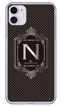 Rakuten - Cf LTD ラグジュアリーイニシャル N シルバーグレー （クリア） iPhone 11 Apple Coverfull 受注生産 スマホケース ハードケース アップル iphone11 iphone11 ケース iphone11 カバー アイフォーン11 ケース アイフォーン11 カバー 送料無料
