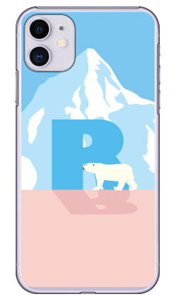 Cf LTD シロクマ イニシャル R （クリア） iPhone 11 Apple Coverfull カバフル 平面 受注生産 スマホケース ハードケース アップル iphone11 iphone11 ケース iphone11 カバー アイフォーン11 ケース アイフォーン11 カバー 送料無料