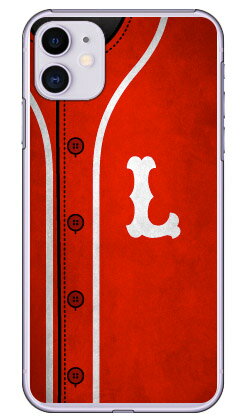 樂天商城 - Cf LTD ベースボール イニシャル レッド L （クリア） iPhone 11 Apple Coverfull 平面 受注生産 スマホケース ハードケース アップル iphone11 iphone11 ケース iphone11 カバー アイフォーン11 ケース アイフォーン11 カバー 送料無料