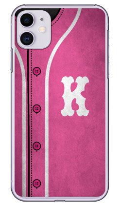 乐天商城 - Cf LTD ベースボール イニシャル ピンク K （クリア） iPhone 11 Apple Coverfull 平面 受注生産 スマホケース ハードケース アップル iphone11 iphone11 ケース iphone11 カバー アイフォーン11 ケース アイフォーン11 カバー 送料無料