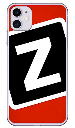 Cf LTD キャンプ イニシャル レッド×ブラック Z （クリア） iPhone 11 Apple Coverfull 平面 受注生産 スマホケース ハードケース アップル iphone11 iphone11 ケース iphone11 カバー アイフォーン11 ケース アイフォーン11 カバー 送料無料