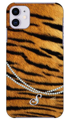 トラ柄イニシャル-S design by ARTWORK iPhone 11 Apple Coverfull カバフル 全面 受注生産 スマホケース ハードケース アップル iphone11 iphone11 ケース iphone11 カバー アイフォーン11 ケース アイフォーン11 カバー 送料無料(2.0)