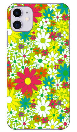 FLOWERBED （グリーン） produced by COLOR STAGE iPhone 11 Apple Coverfull 全面 受注生産 スマホケース ハードケース アップル iphone11 iphone11 ケース iphone11 カバー アイフォーン11 ケース アイフォーン11 カバー 送料無料