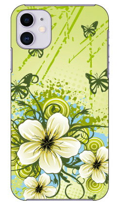 乐天商城 - ハワイアンフラワー （グリーン） produced by COLOR STAGE iPhone 11 Apple Coverfull 全面 受注生産 スマホケース ハードケース アップル iphone11 iphone11 ケース iphone11 カバー アイフォーン11 ケース アイフォーン11 カバー 送料無料