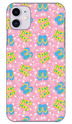 ビーチサンダル ピンク produced by COLOR STAGE iPhone 11 Apple Coverfull 全面 受注生産 スマホケース ハードケース アップル iphone11 iphone11 ケース iphone11 カバー アイフォーン11 ケース アイフォーン11 カバー 送料無料