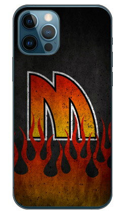 Rakuten - Cf LTD ファイア イニシャル M （クリア） iPhone 12 Apple Coverfull カバフル 平面 受注生産 スマホケース ハードケース アップル iphone12 iphone12 ケース iphone12 カバー アイフォーン12 ケース アイフォーン12 カバー 送料無料