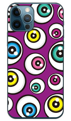アイズ パープル （クリア） iPhone 12 Apple YESNO イエスノー 平面 受注生産 スマホケース ハードケース アップル iphone12 iphone12 ケース iphone12 カバー アイフォーン12 ケース アイフォーン12 カバー 送料無料