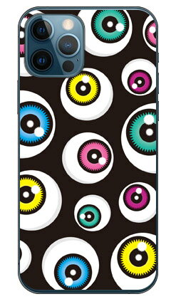 アイズ ブラック （クリア） iPhone 12 Apple YESNO イエスノー 平面 受注生産 スマホケース ハードケース アップル iphone12 iphone12 ケース iphone12 カバー アイフォーン12 ケース アイフォーン12 カバー 送料無料