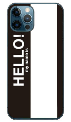 Rakuten - Hello my name is ブラック （クリア） iPhone 12 Apple SECOND SKIN 平面 受注生産 スマホケース ハードケース iphone12 ケース iphone12 カバー アイフォーン12 ケース アイフォーン12 カバー アイフォン 12 送料無料