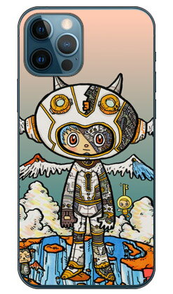 ジャイアントロボット （クリア） design by 326 iPhone 12 Apple SECOND SKIN 平面 受注生産 スマホケース ハードケース iphone12 ケース iphone12 カバー アイフォーン12 ケース アイフォーン12 カバー アイフォン 12 送料無料