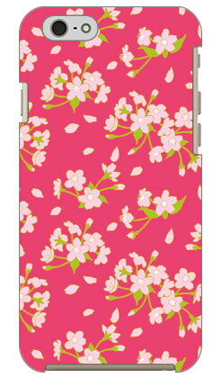 桜 （SCATTERピンク） produced by COLOR STAGE iPhone 6s Apple Coverfull ハードケース iphone6s ケース iphone6s カバー iphone 6s ケース iphone 6s カバー アイフォーン6s ケース アイフォーン6s カバー アイフォン6s ケース 送料無料