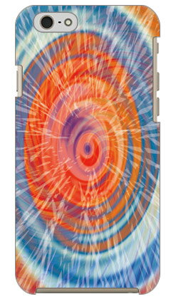Tie dye レッドブルー design by ROTM iPhone 6s Apple SECOND SKIN スマホケース ハードケース iphone6s ケース iphone6s カバー iphone 6s ケース iphone 6s カバー アイフォーン6s ケース アイフォーン6s カバー アイフォン6s ケース 送料無料